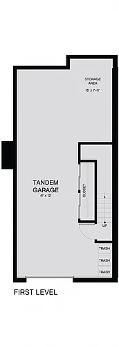 Floor plan Plan TH2