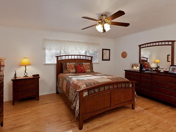 Master Bedroom is huge in this split plan