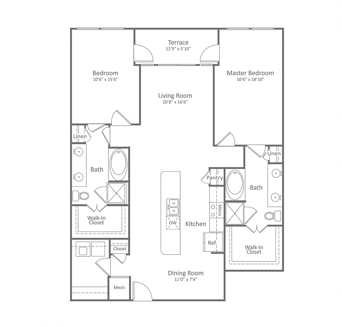 Floor plan B10