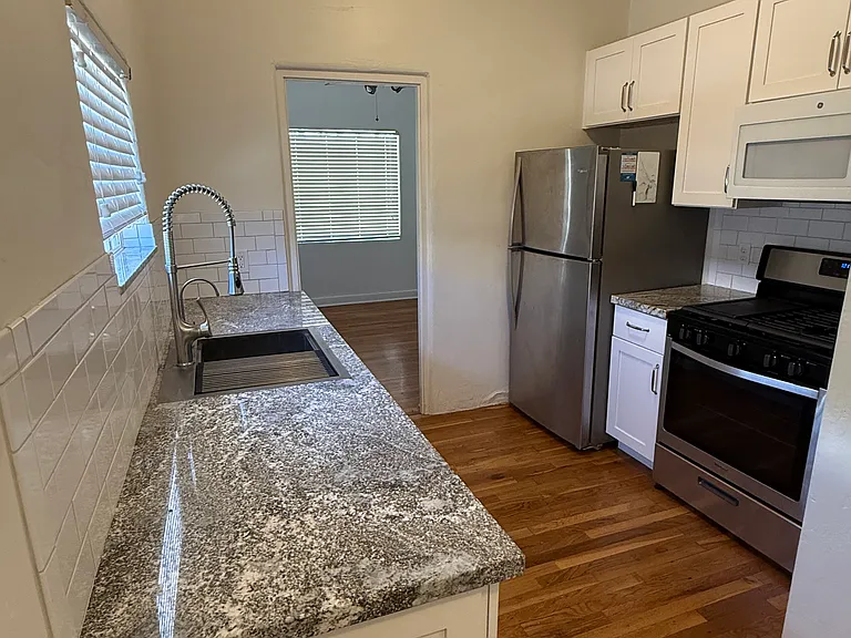 Kitchen - view from laundry
