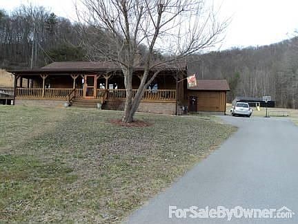 View from front of home
						:
						Large front yard in peaceful setting
