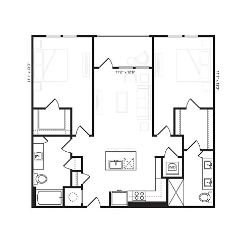 Floor plan B11