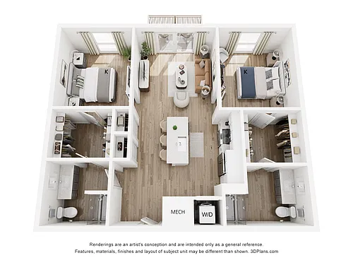 Floor plan 2B