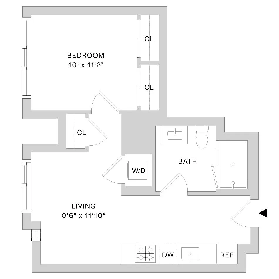 Floor plan E