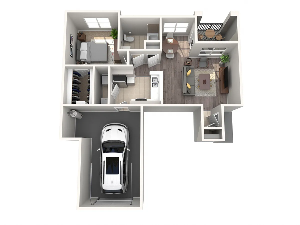 Floor plan A1C