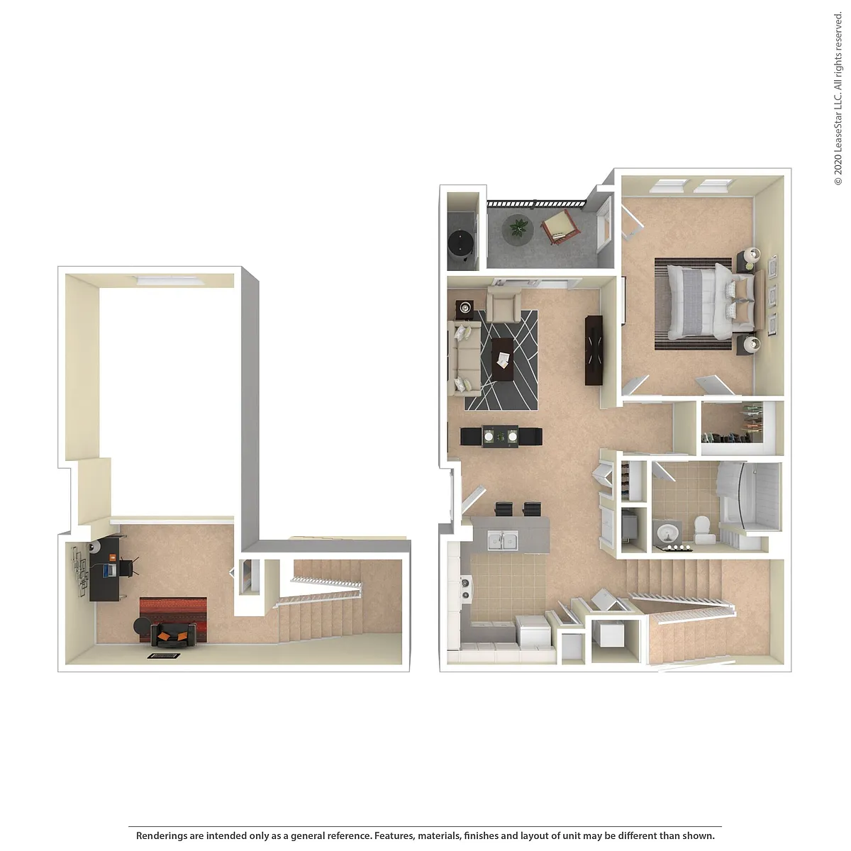 Floor plan Arezzo Upper