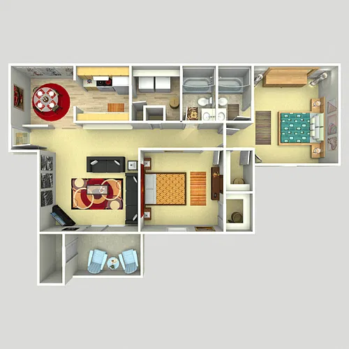 Floor plan The Bronze
