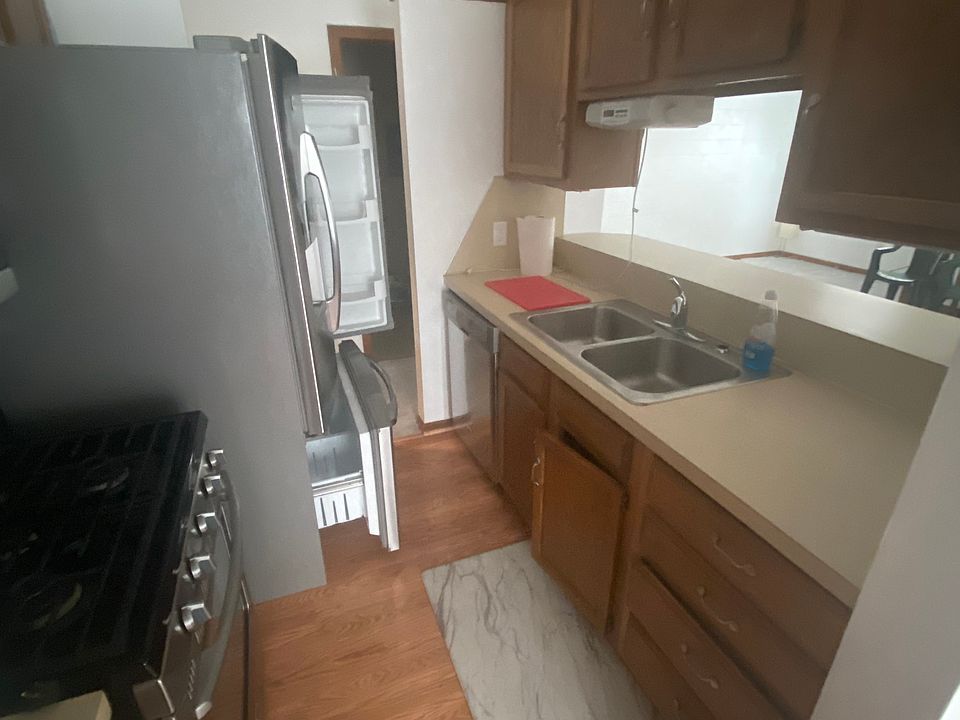 Kitchen space.