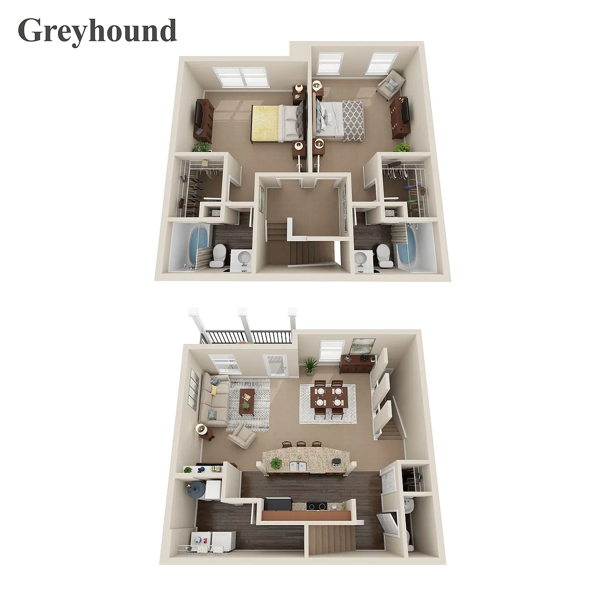 Floor plan Greyhound