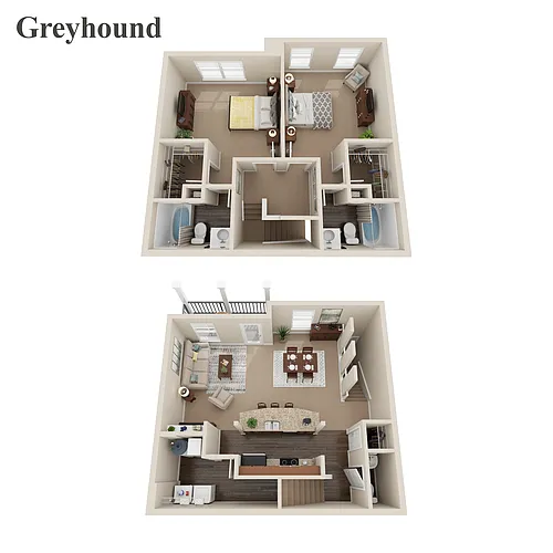 Floor plan Greyhound