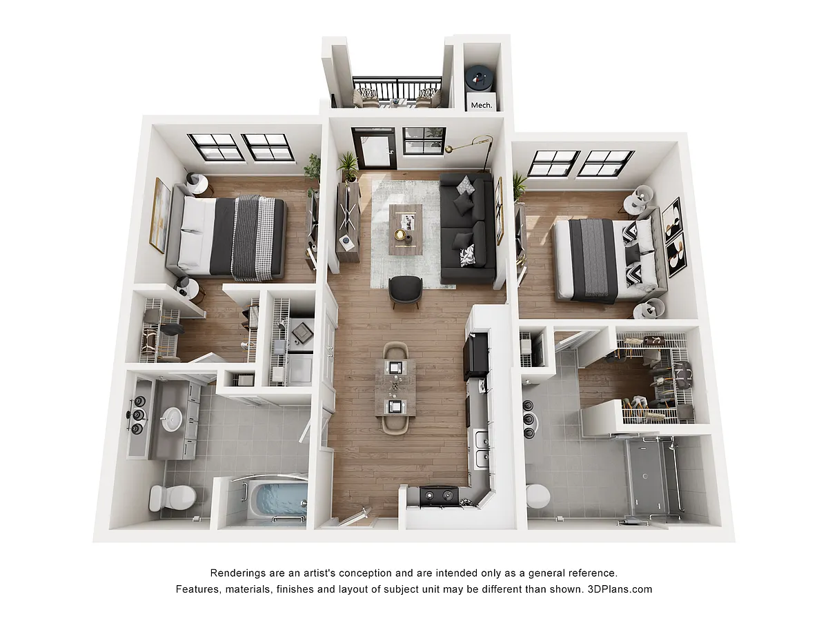 Floor plan B1