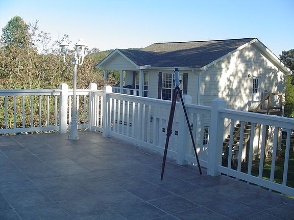 Tiled balcony 