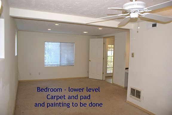 Large bedroom lower level