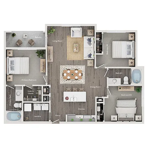 Floor plan D2