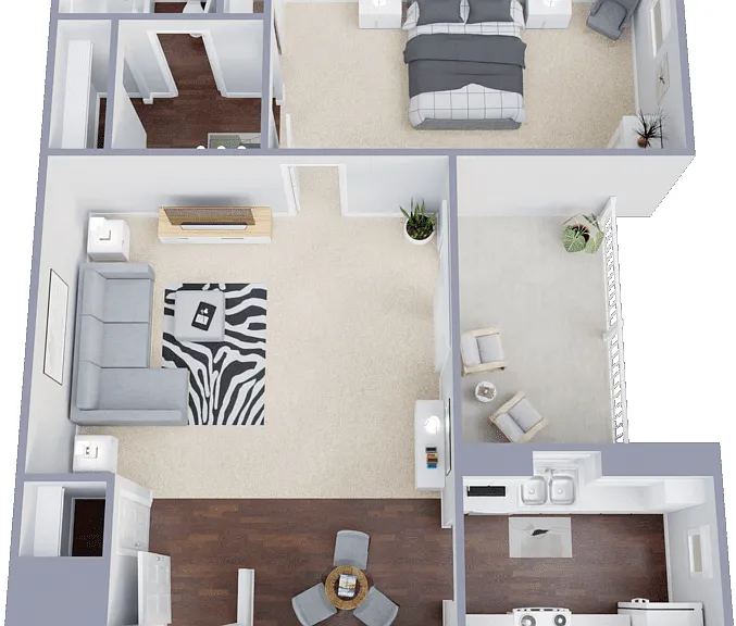 Plan A Floorplan Diagram