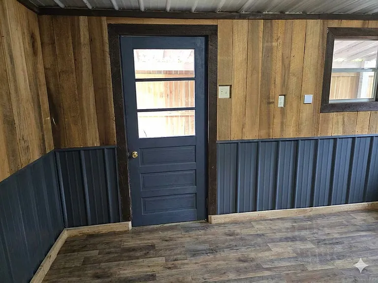 Living room, patio door entrance