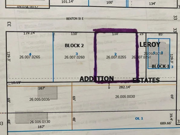 E Benton St, Le Roy, MN 55951