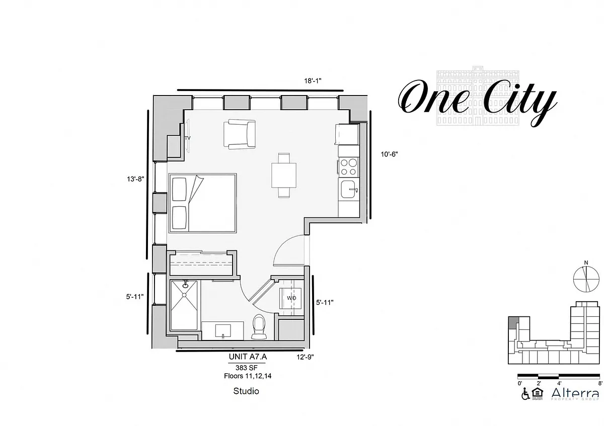Floor plan Residence - A7.A