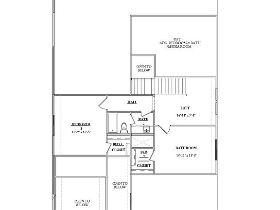 Lockhart Floor Plan - 2nd Floor