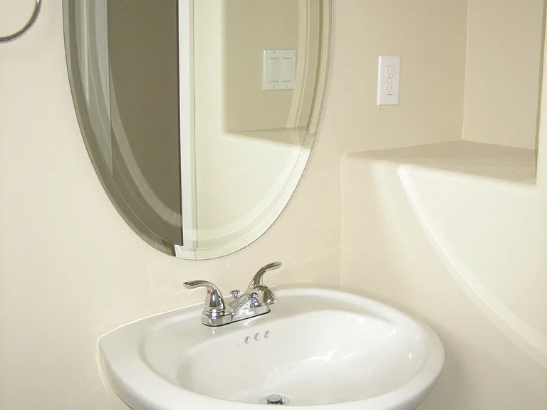 First floor half bath. Captured when new.