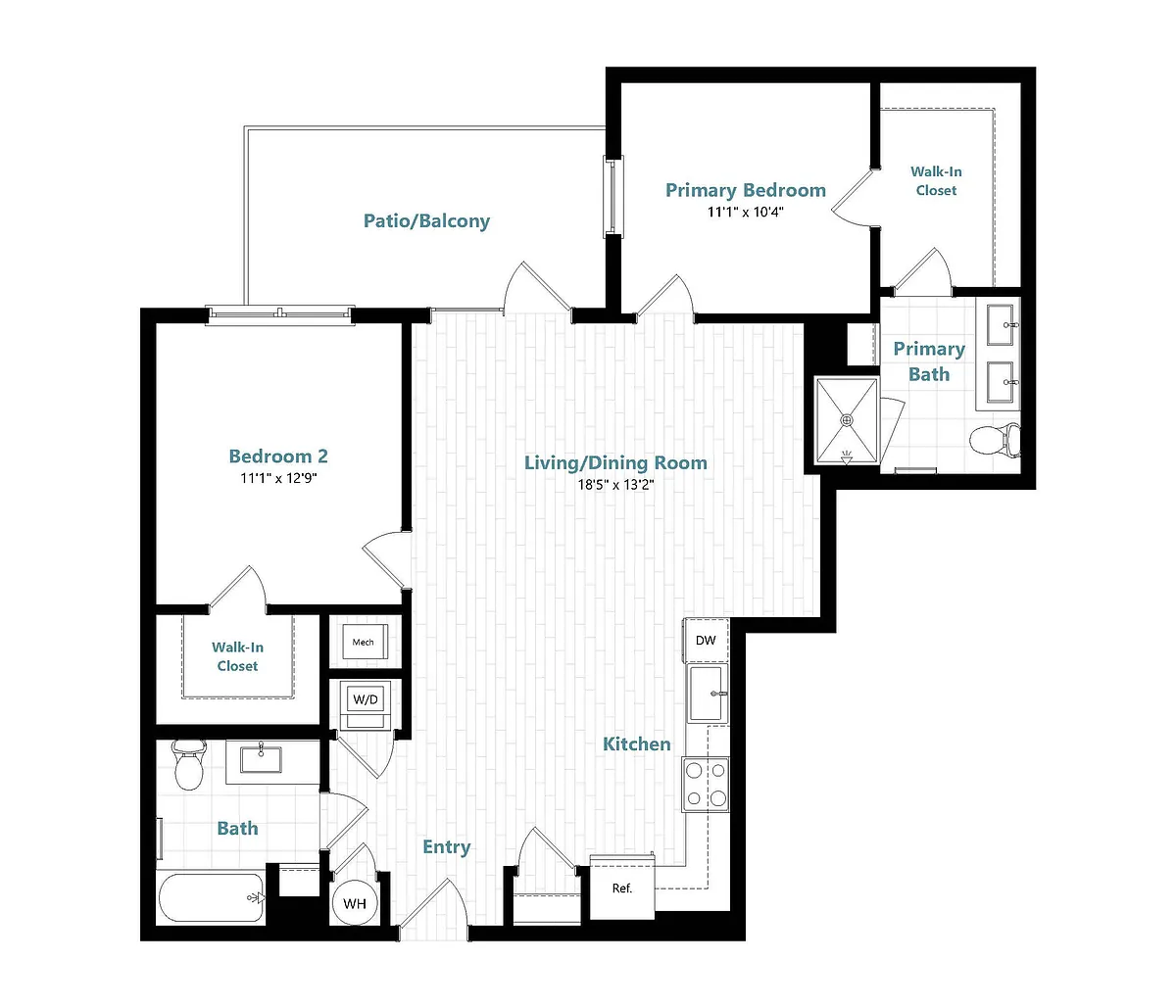 Floor plan B16