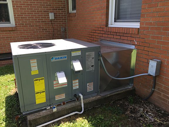 New AC/Gas Heating 12/18.