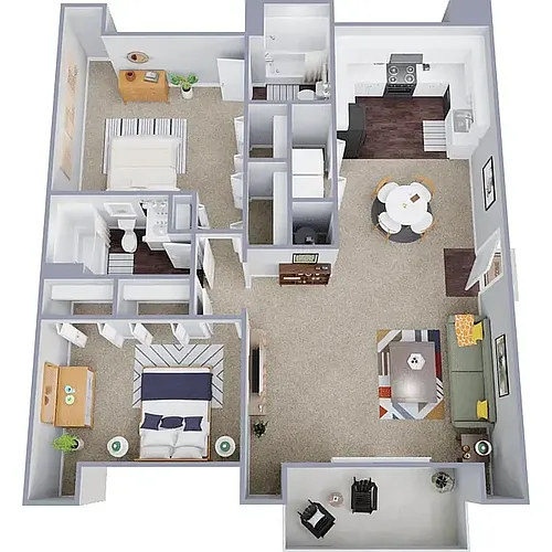 Floor plan The Reed Upgraded