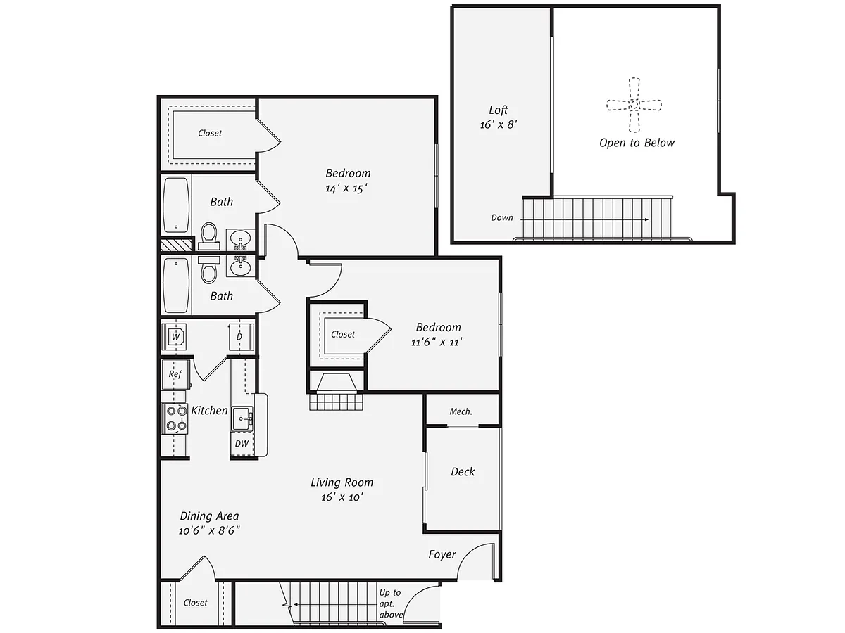 Floor plan B2LR