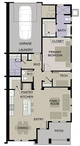 Floor plan Primrose
