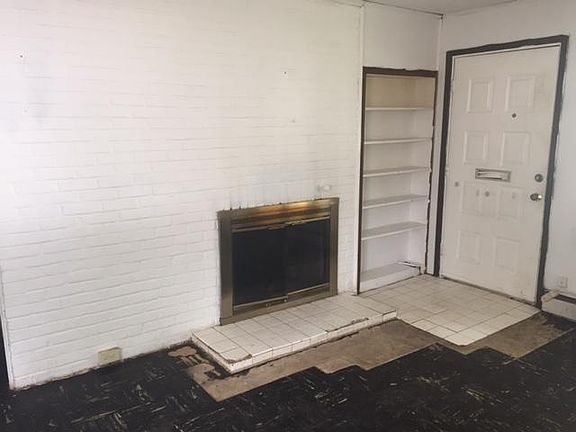 fireplace in living room