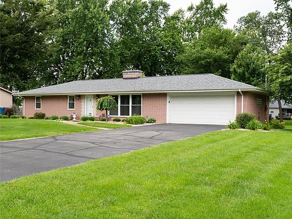 Beautiful and low maintenance landscaping allows you to enjoy the view without the work!