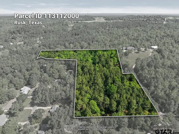 5.2 Acres, Rusk, TX 75785