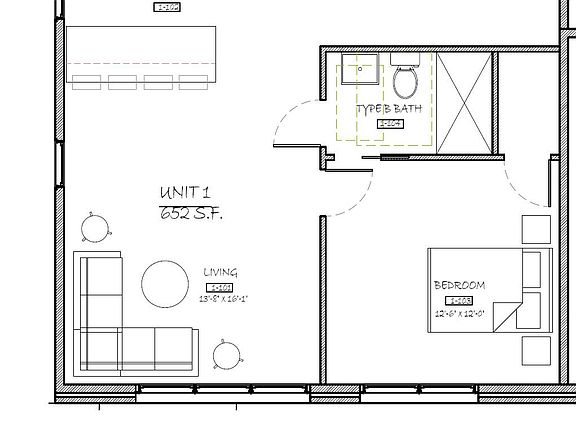 5th image of 2421-27 Mascher St #101