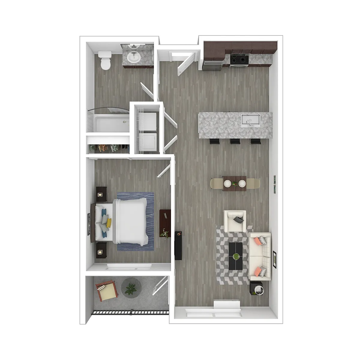 Floor plan A1A