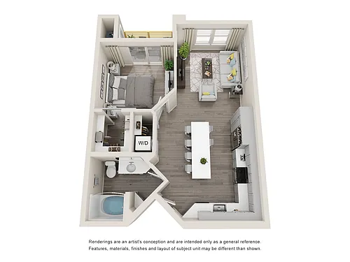 Floor plan 1B