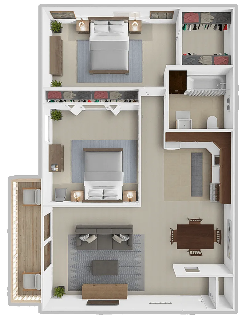 Floor plan Magnolia