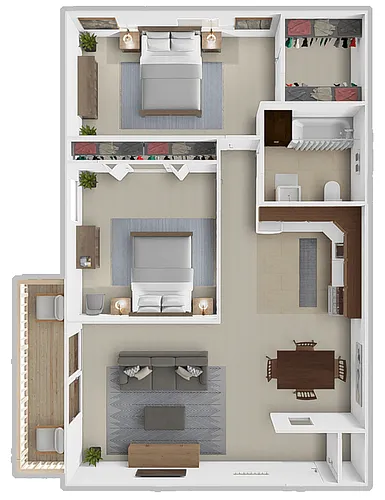 Floor plan Magnolia