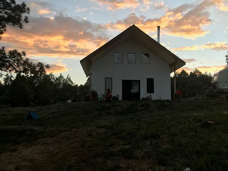 Front view of house.