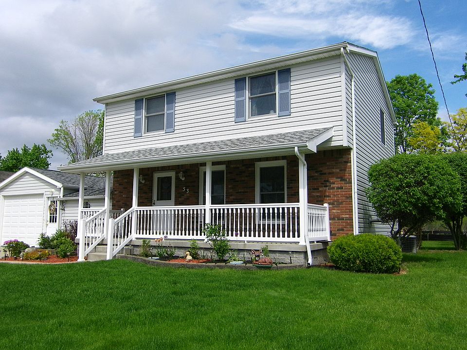 Covered front porch