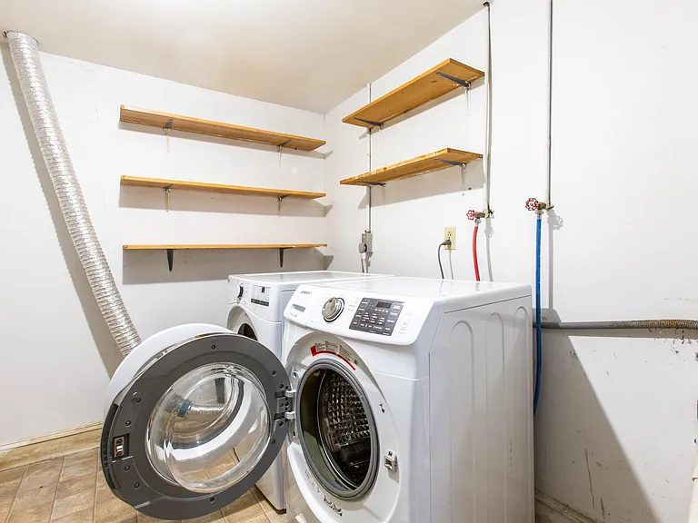 Laundry in Basement