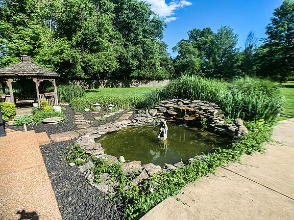 Backyard Pond + Gazebo