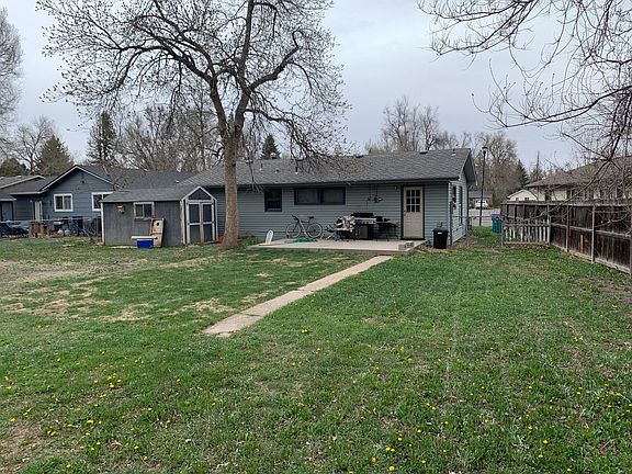 Backyard with shed