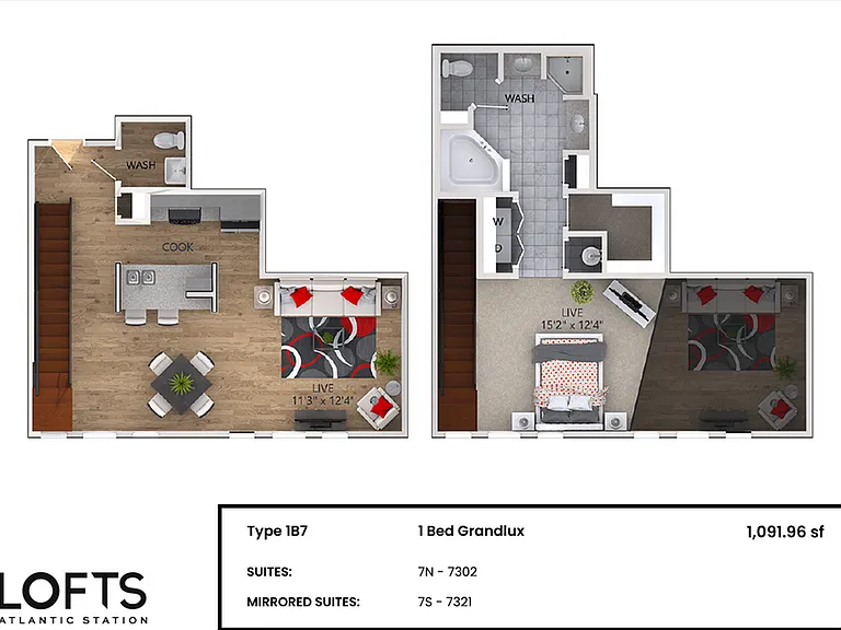 1B7 - 1 Bed Grandlux 1B7 - 1 Bed Grandlux