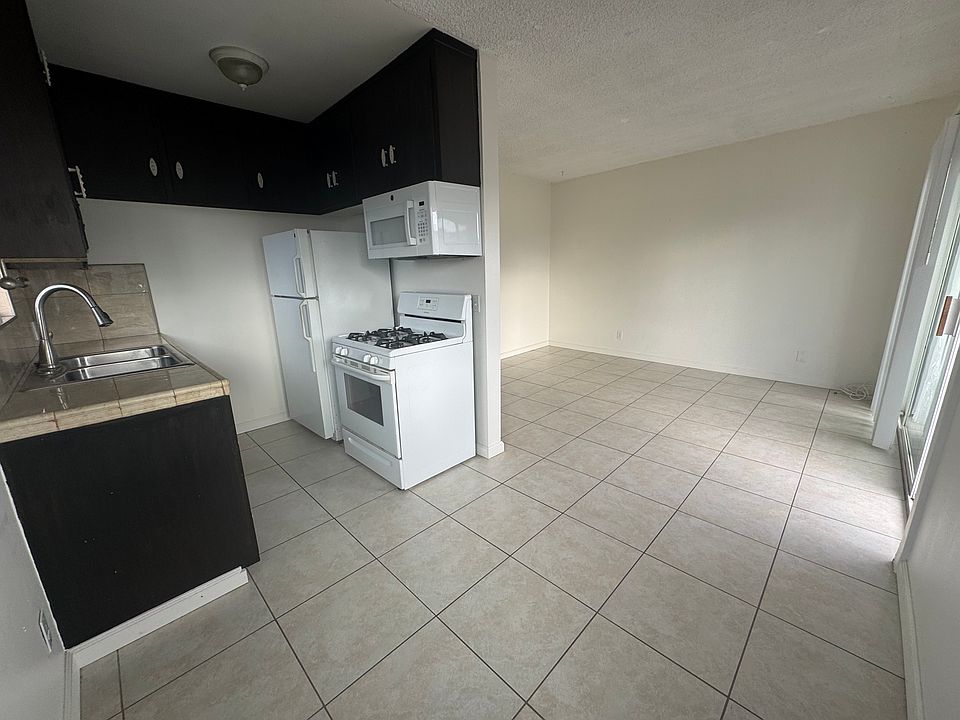 View from dining room into kitchen