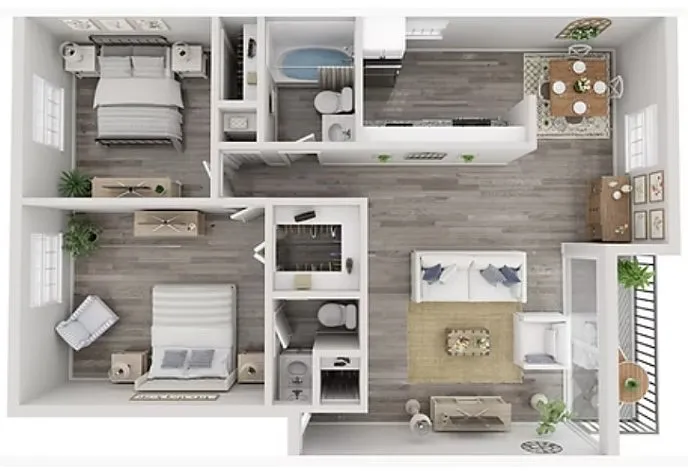 Floor plan Oak