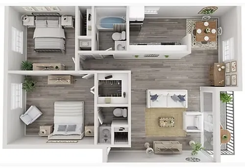 Floor plan Oak