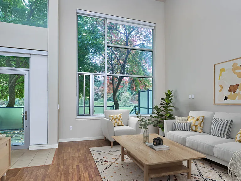 Living Room with Hard Surface Flooring