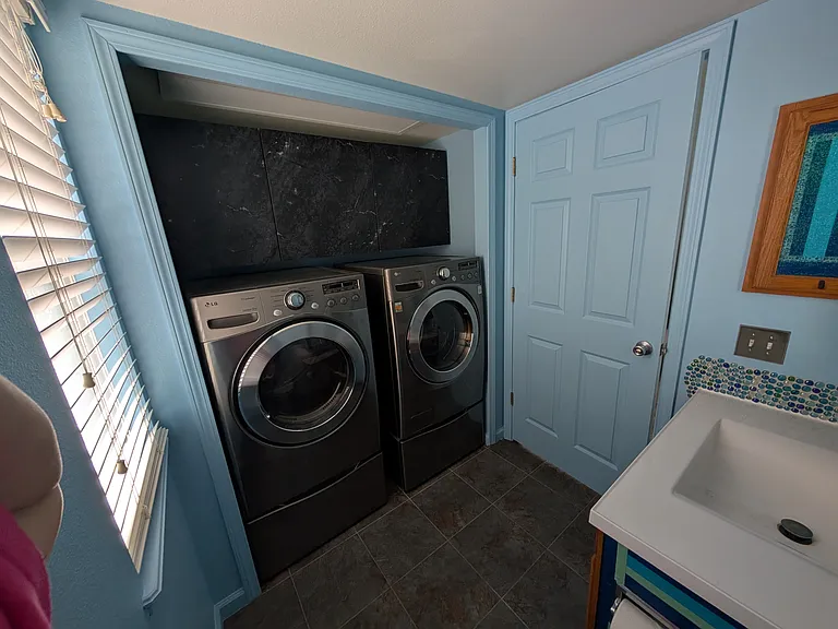 bathroom and laundry