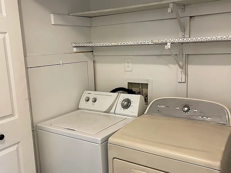 Laundry area
