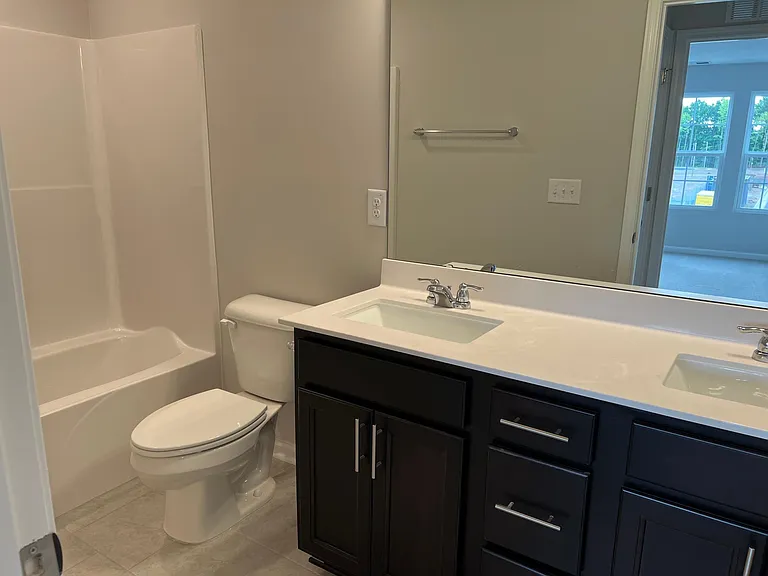 Shared bathroom